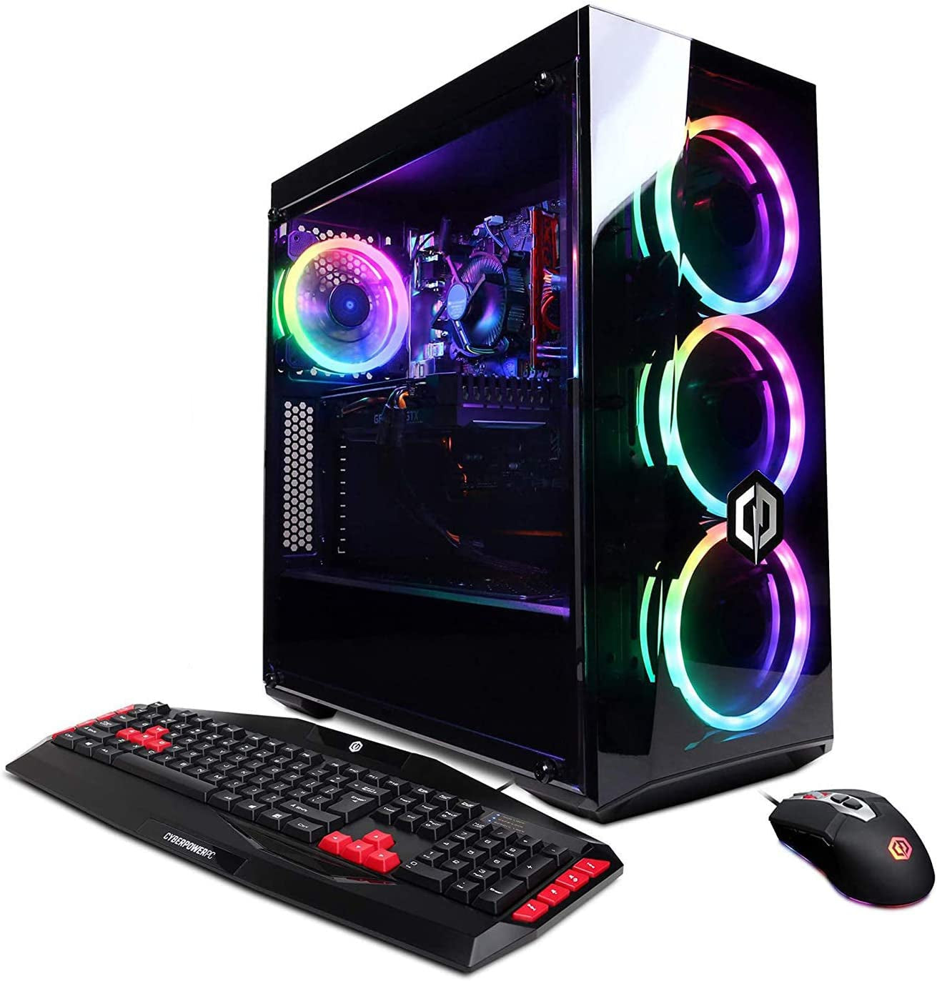 Gamer Xtreme VR Gaming PC, Intel Core I5-9400F 2.9Ghz, NVIDIA Geforce GTX 1660 6GB, 8GB DDR4, 240GB SSD, 1TB HDD, Wifi Ready & Win 10 Home (Gxivr8060A8, Black)