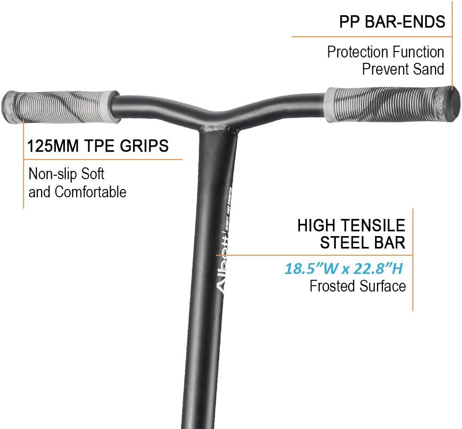 Pro Scooters Trick Scooter - Freestyle 110Mm Aluminium Core Wheels & ABEC-9 Stunt Scooters for Kids 8 Years and up Entry Level Scooter for Beginner Boys Girls Teens Adults